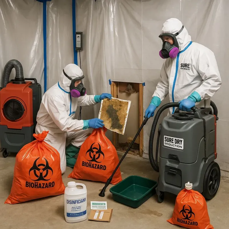 Contaminated Water Handling Protocols process in Danbury, TX