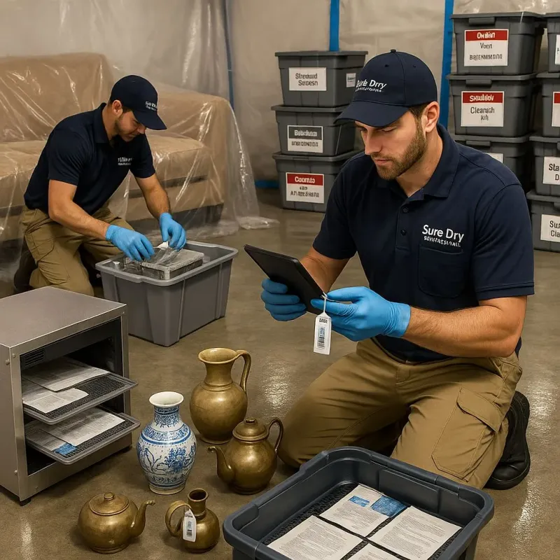 Content Protection and Restoration process in Danbury, TX